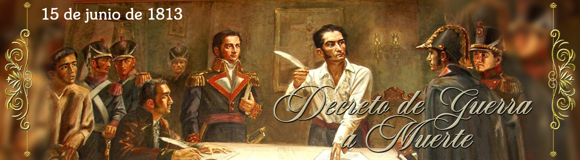 Decreto de guerra aMuerte 15junio1813 sbv